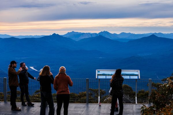 Views from Summit at Maydena Bike Park